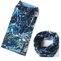 China Factory Lieferant Customized Logo Cartoon gedruckt Polyester Magie UV -Schutz Krawatte Bandana